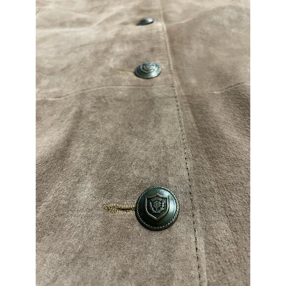 VTG Brownstone Studio Suede Vest 4 Button Women's Size Large 4 Button - Picture 7 of 9